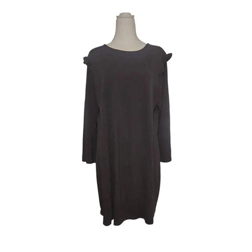 Old Navy Women's Size XL Black Above Knee Shift Dress